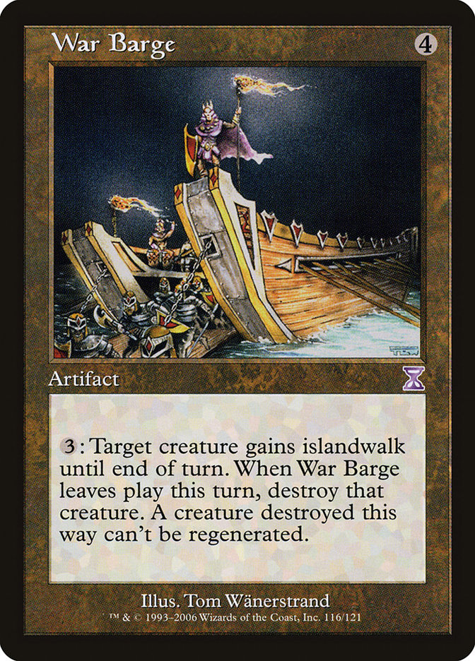 War Barge - (Foil): Time Spiral Timeshifted