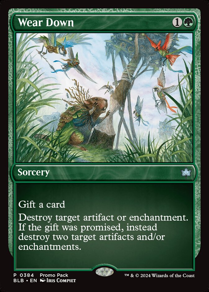 Wear Down - (Foil): Bloomburrow