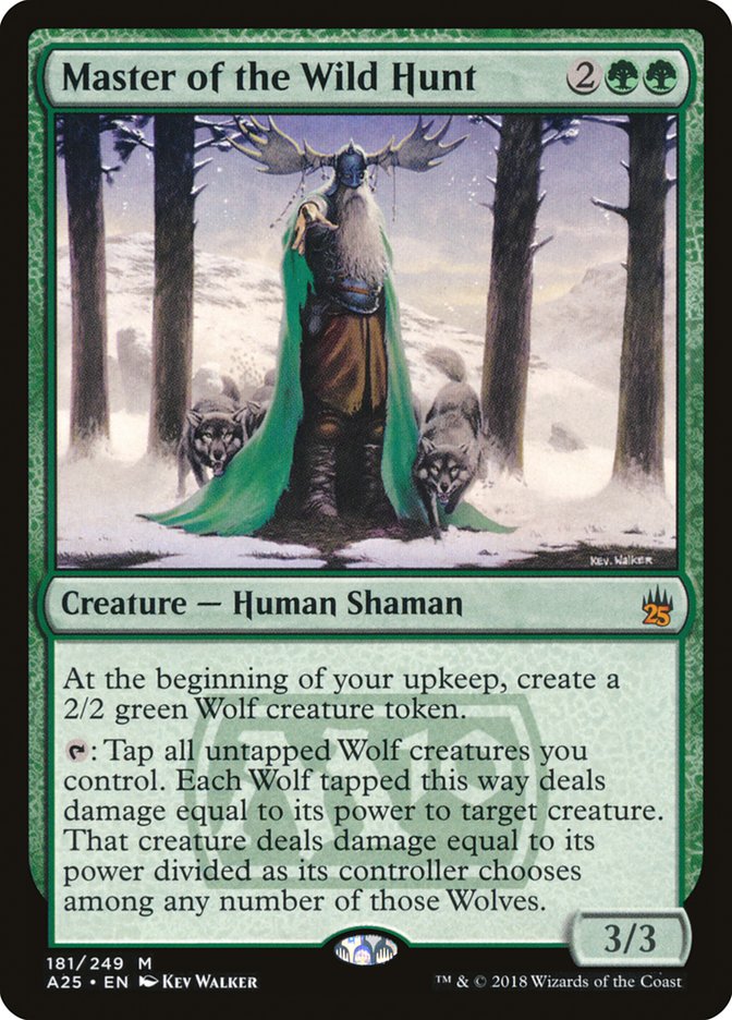 Master of the Wild Hunt - (Foil): Masters 25