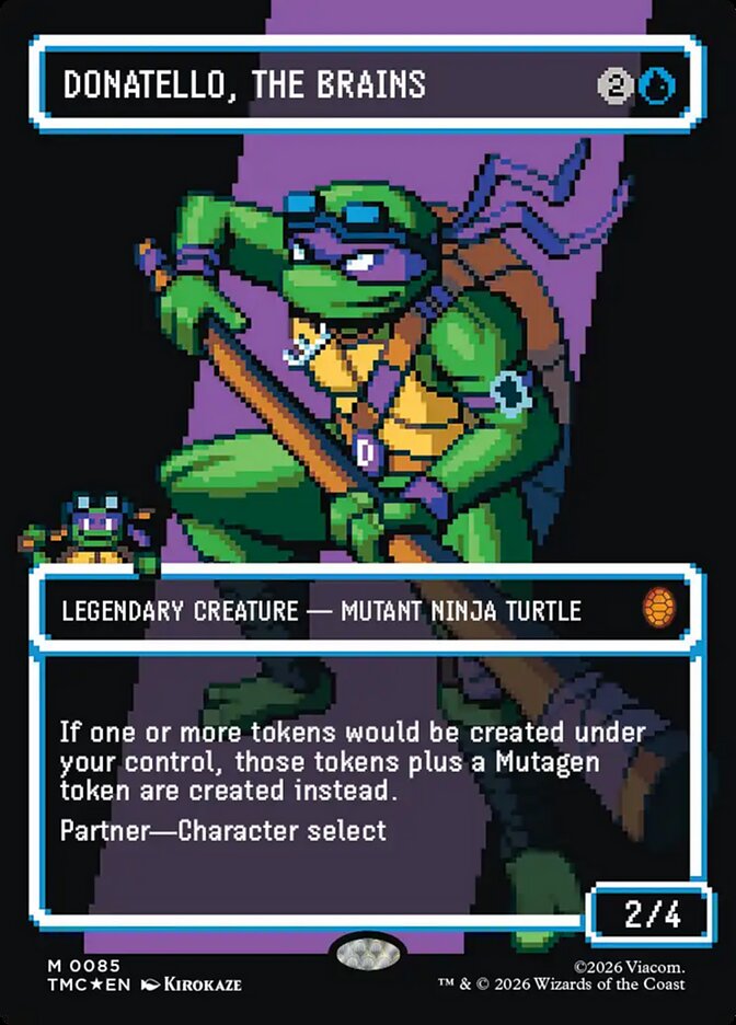 Donatello, the Brains - (Foil): Teenage Mutant Ninja Turtles Eternal