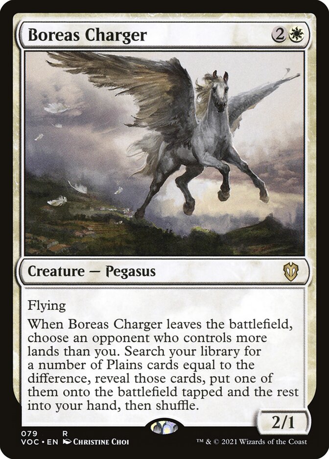 Boreas Charger: Crimson Vow Commander