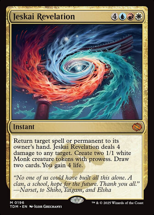 Jeskai Revelation: Tarkir: Dragonstorm