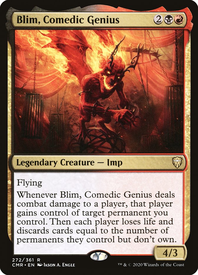 Blim, Comedic Genius: Commander Legends