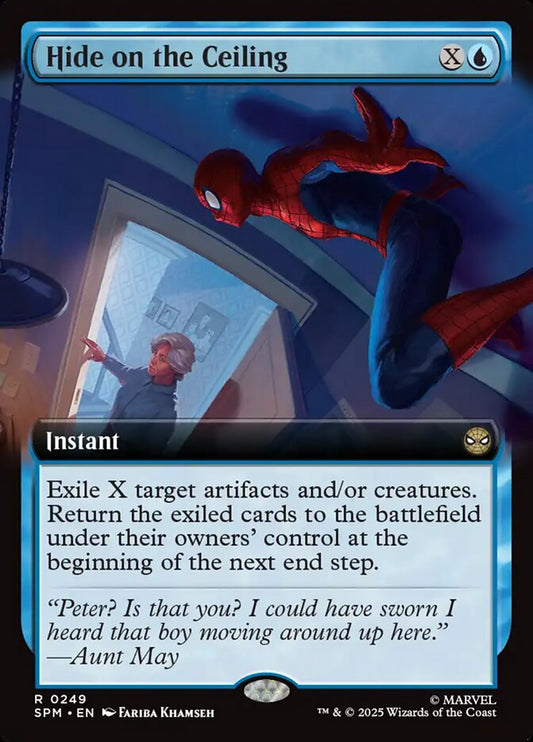 Hide on the Ceiling (Extended Art): Marvel's Spider-Man