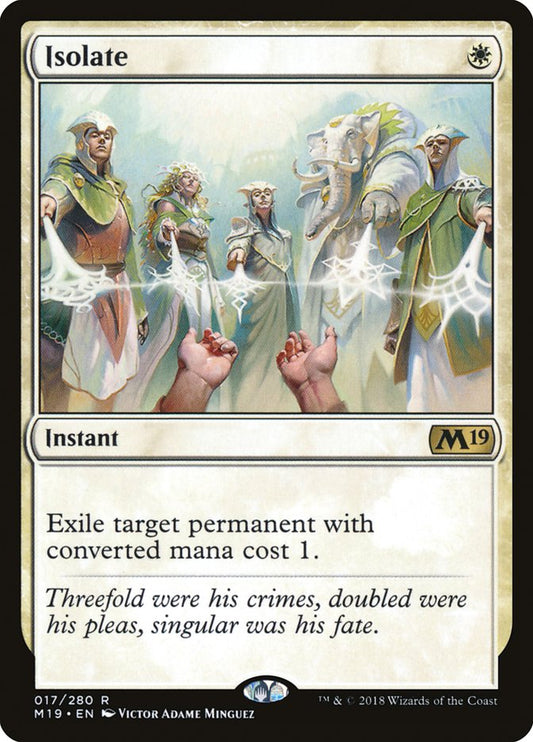 Isolate - (Foil): Core Set 2019