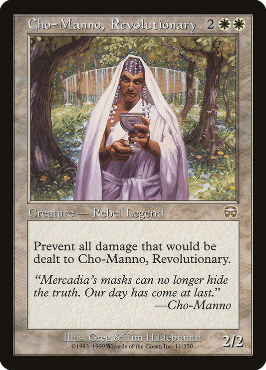 Cho-Manno, Revolutionary: Mercadian Masques