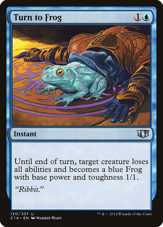 Turn to Frog: Commander 2014