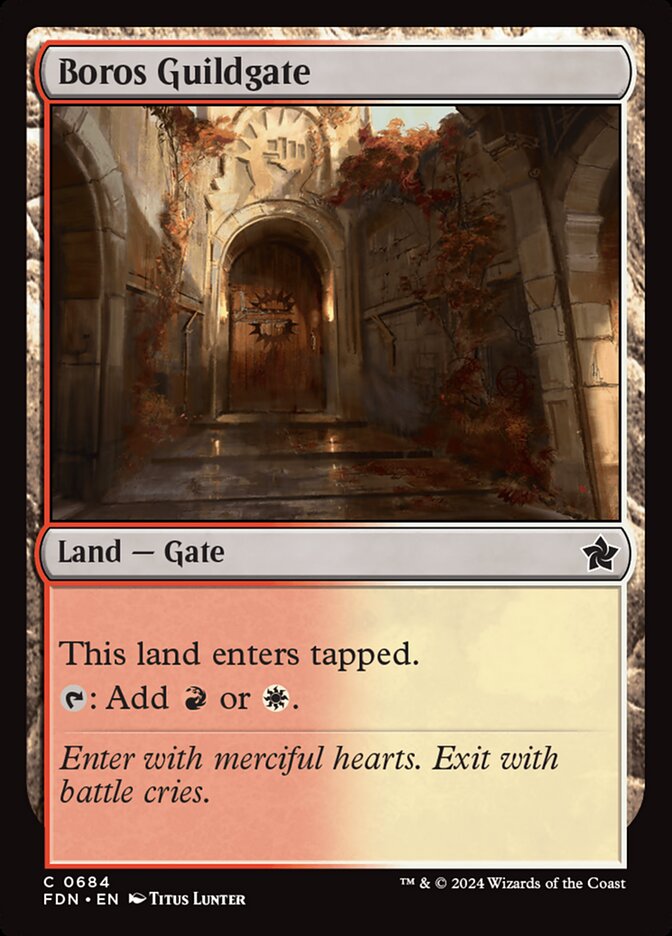 Boros Guildgate: Foundations