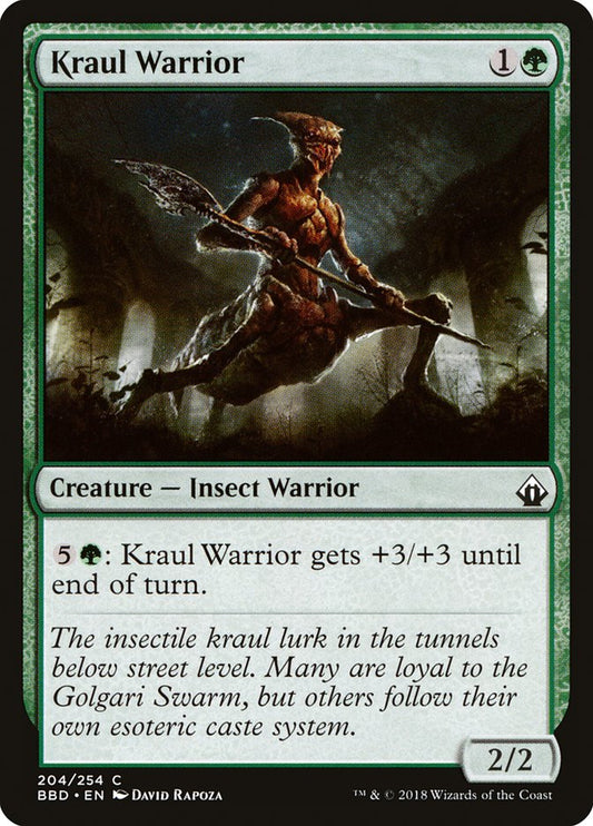 Kraul Warrior - (Foil): Battlebond