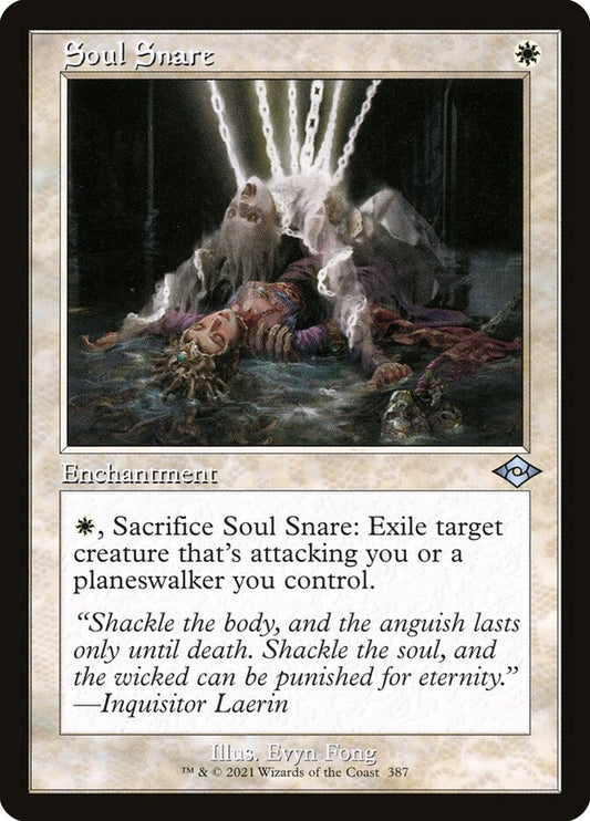 Soul Snare (Retro Frame) - (Foil): Modern Horizons 2