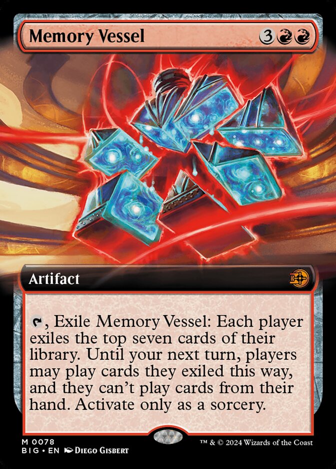 Memory Vessel (#078) (Extended Art): The Big Score