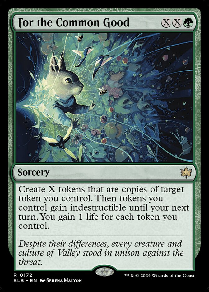 For the Common Good - (Foil): Bloomburrow