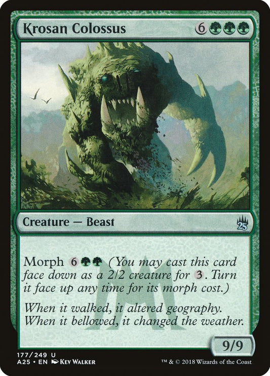 Krosan Colossus - (Foil): Masters 25