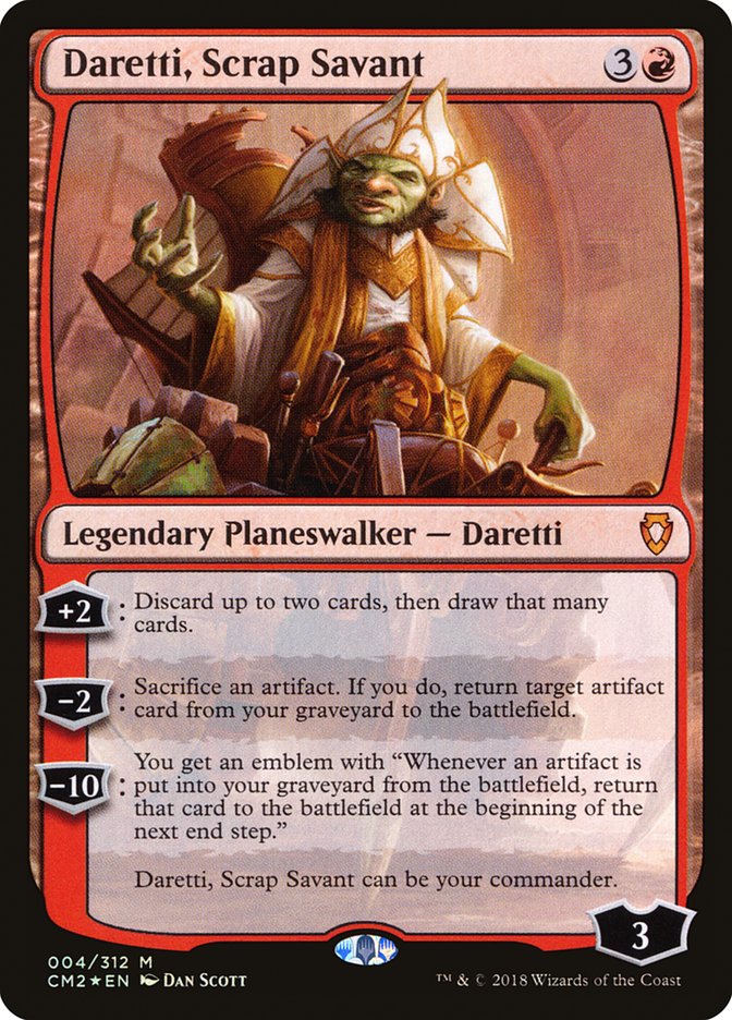 Daretti, Scrap Savant - (Foil): Commander Anthology Volume II