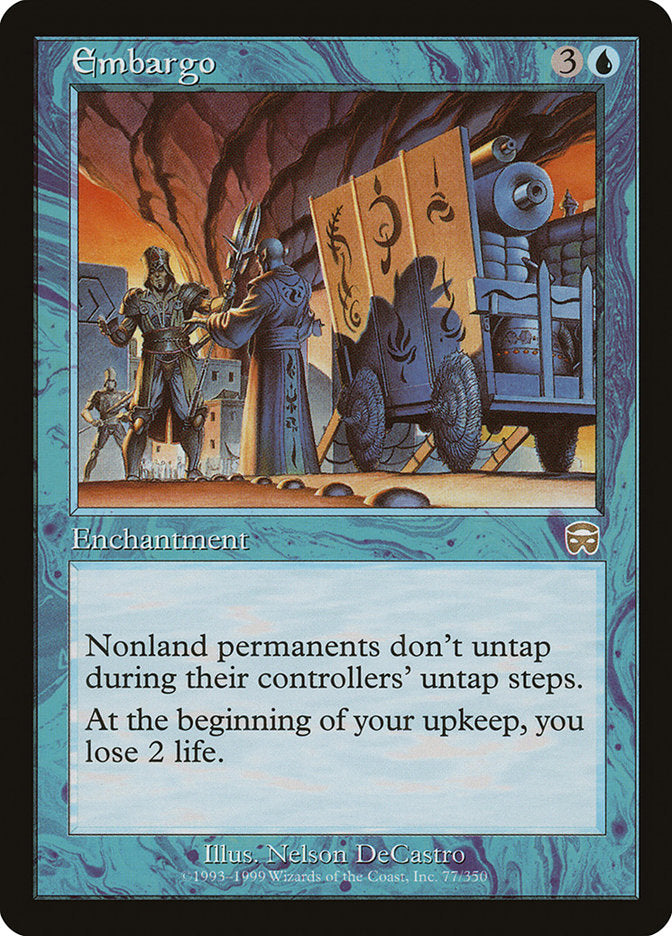 Embargo - (Foil): Mercadian Masques