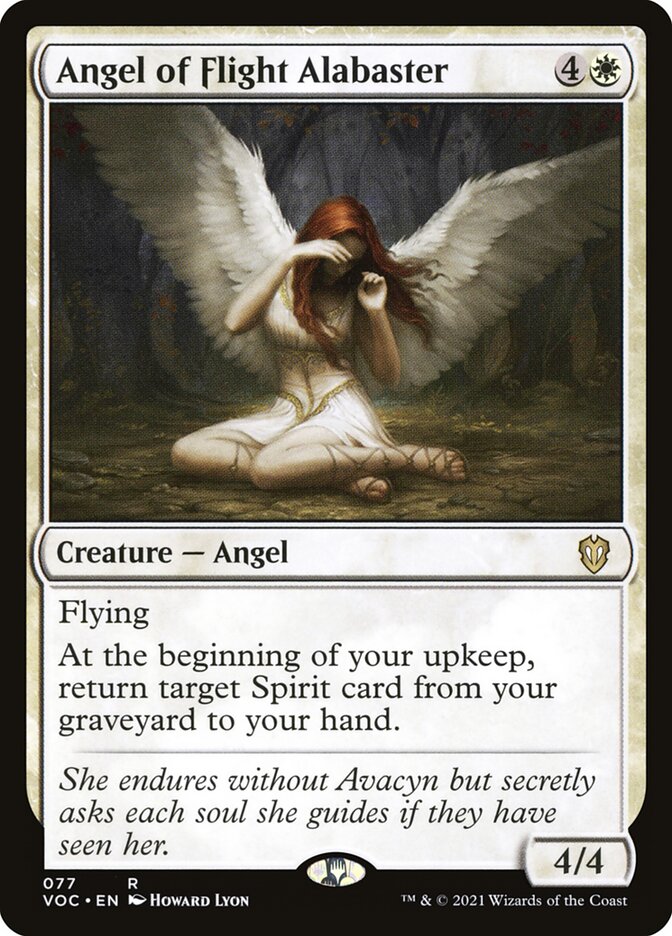 Angel of Flight Alabaster: Crimson Vow Commander