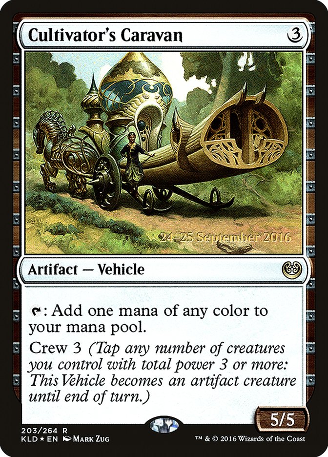 Cultivator's Caravan (Prerelease) (Kaladesh) - (Foil): Kaladesh Promos