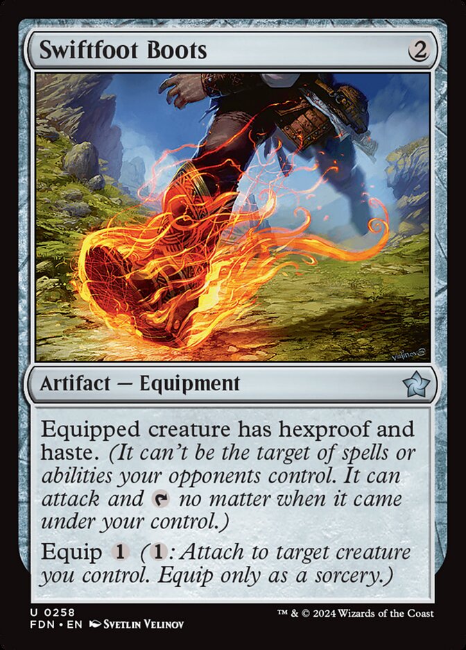 Swiftfoot Boots - (Foil): Foundations