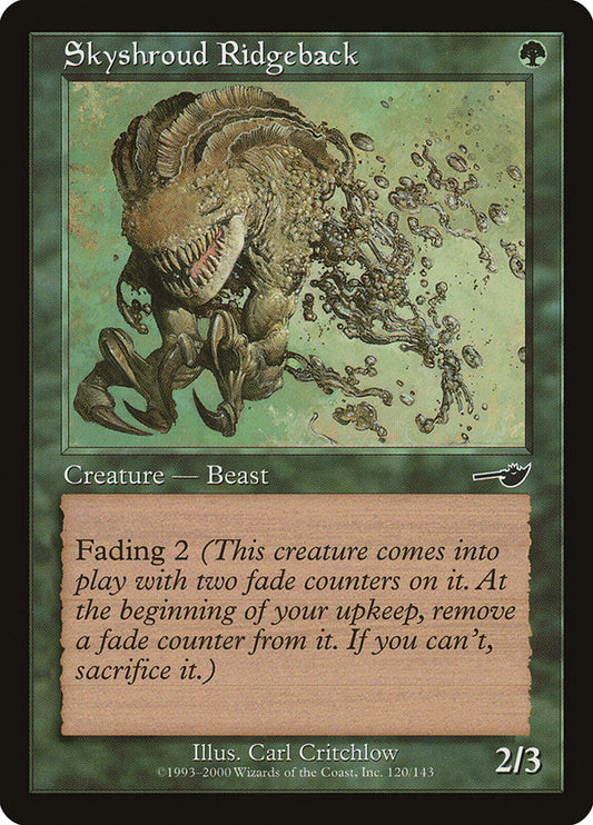 Skyshroud Ridgeback: Nemesis