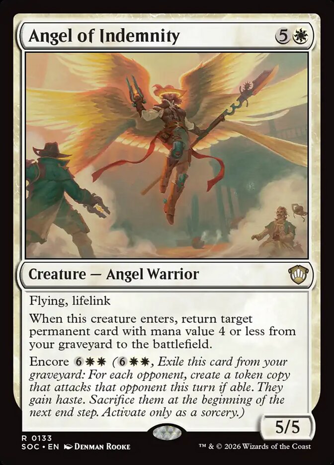 Angel of Indemnity: Secrets of Strixhaven Commander