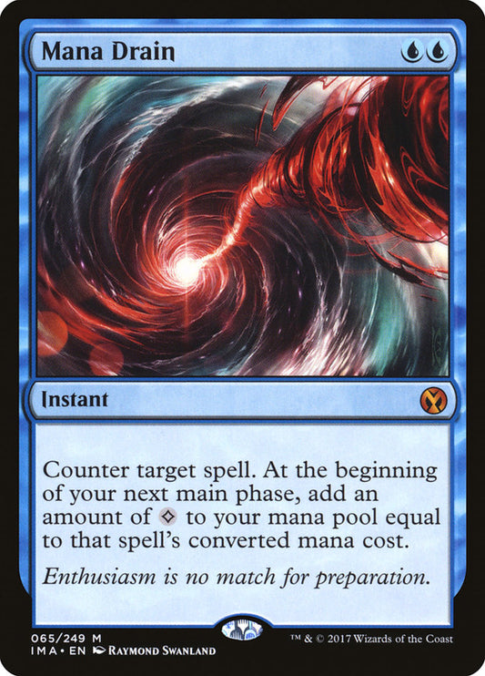 Mana Drain - (Foil): Iconic Masters