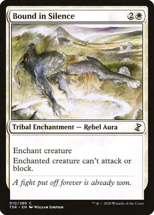 Bound in Silence - (Foil): Time Spiral Remastered