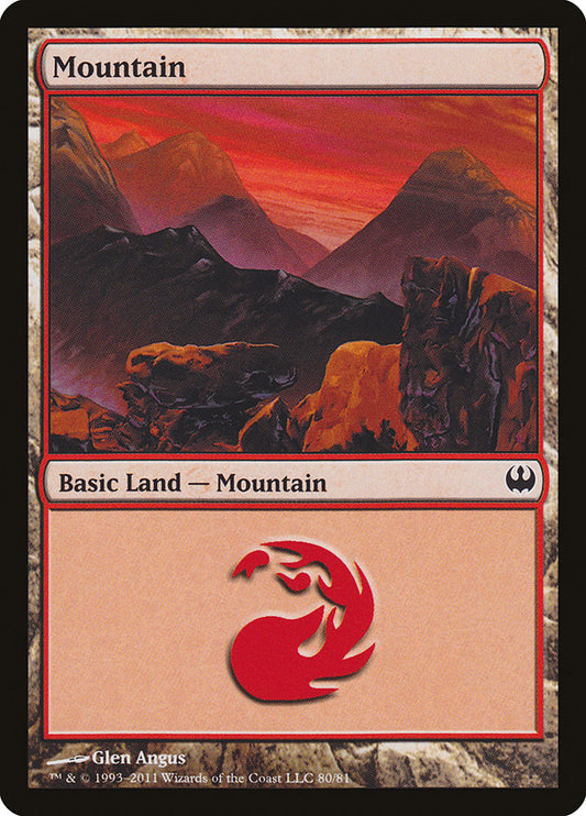Mountain: Duel Decks: Knights vs. Dragons