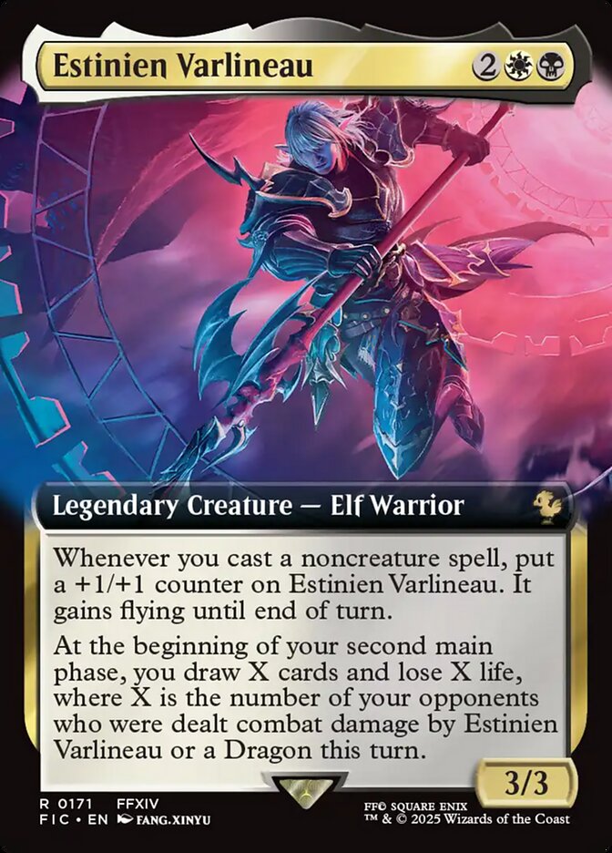 Estinien Varlineau (Extended Art): Final Fantasy Commander