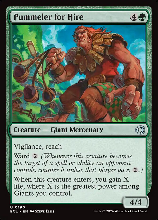 Pummeler for Hire - (Foil): Lorwyn Eclipsed