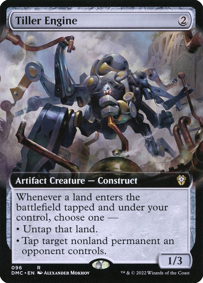 Tiller Engine (Extended Art): Dominaria United Commander