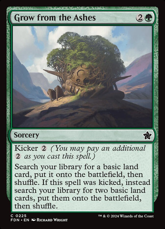 Grow from the Ashes - (Foil): Foundations