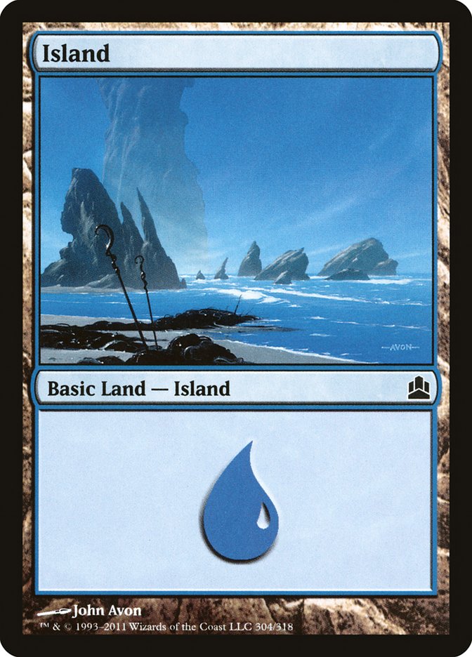 Island (#304): Commander 2011