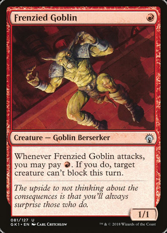 Frenzied Goblin: GRN Guild Kit