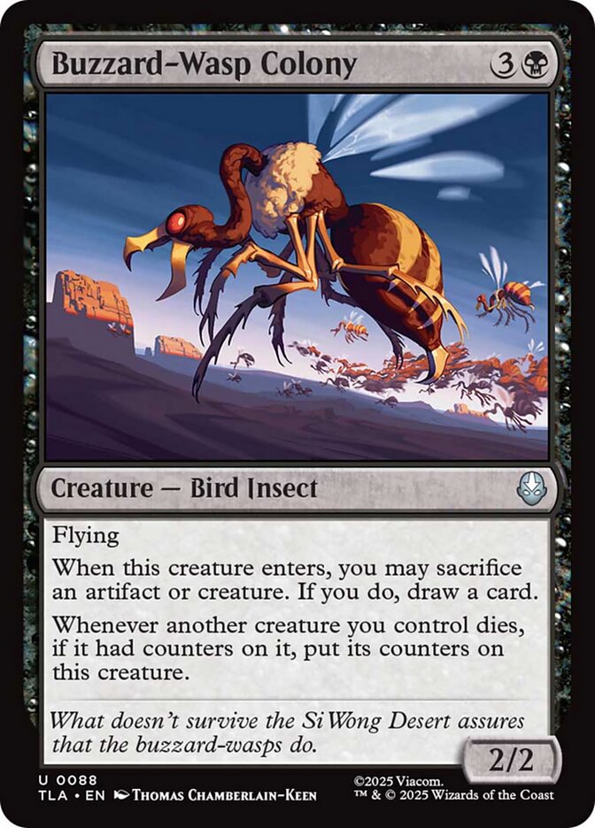 Buzzard-Wasp Colony - (Foil): Avatar: The Last Airbender