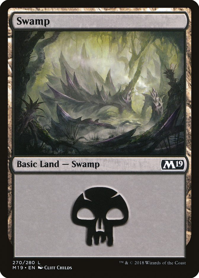 Swamp (#270): Core Set 2019