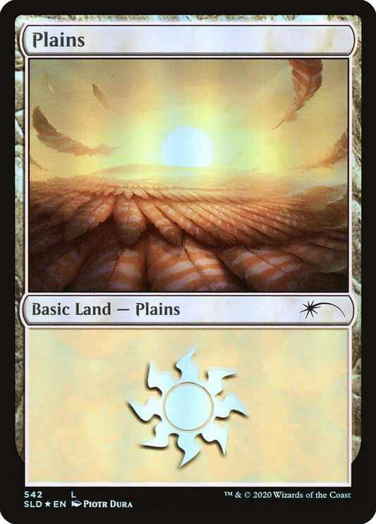Plains (Secret Lair) (#542) - (Foil): Secret Lair Drop
