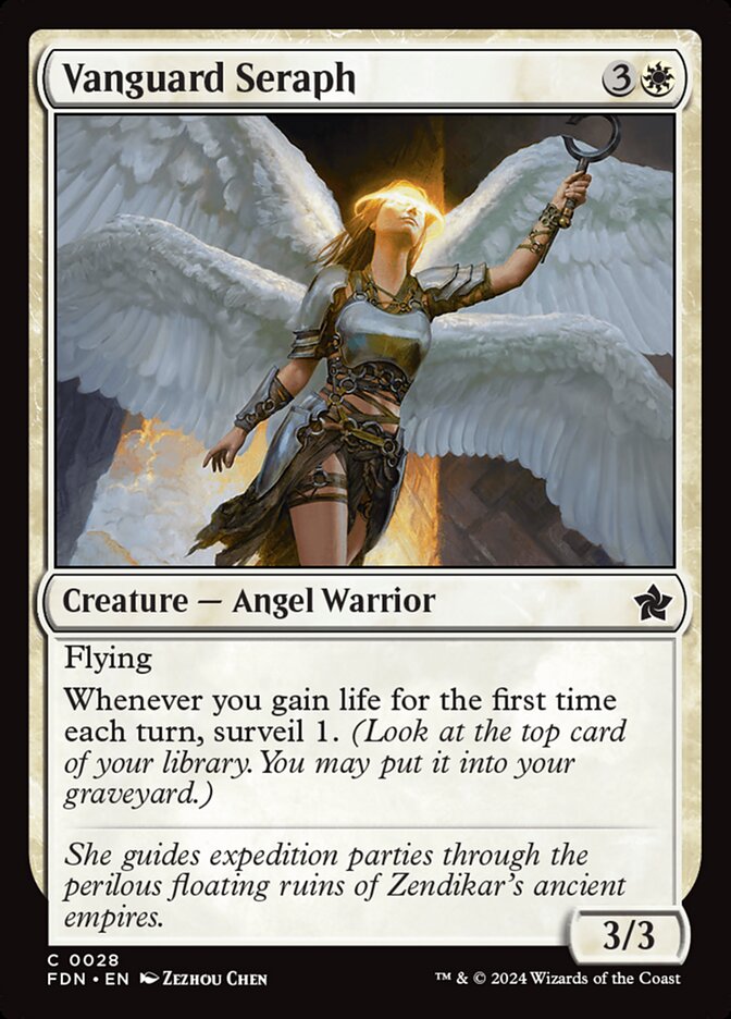 Vanguard Seraph - (Foil): Foundations