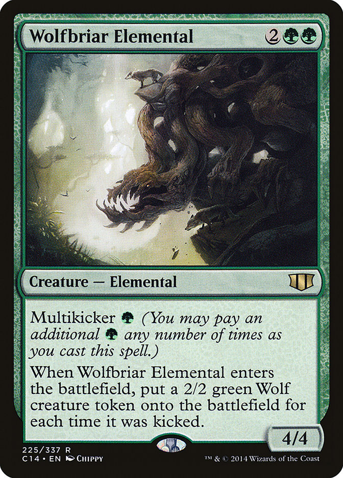 Wolfbriar Elemental: Commander 2014