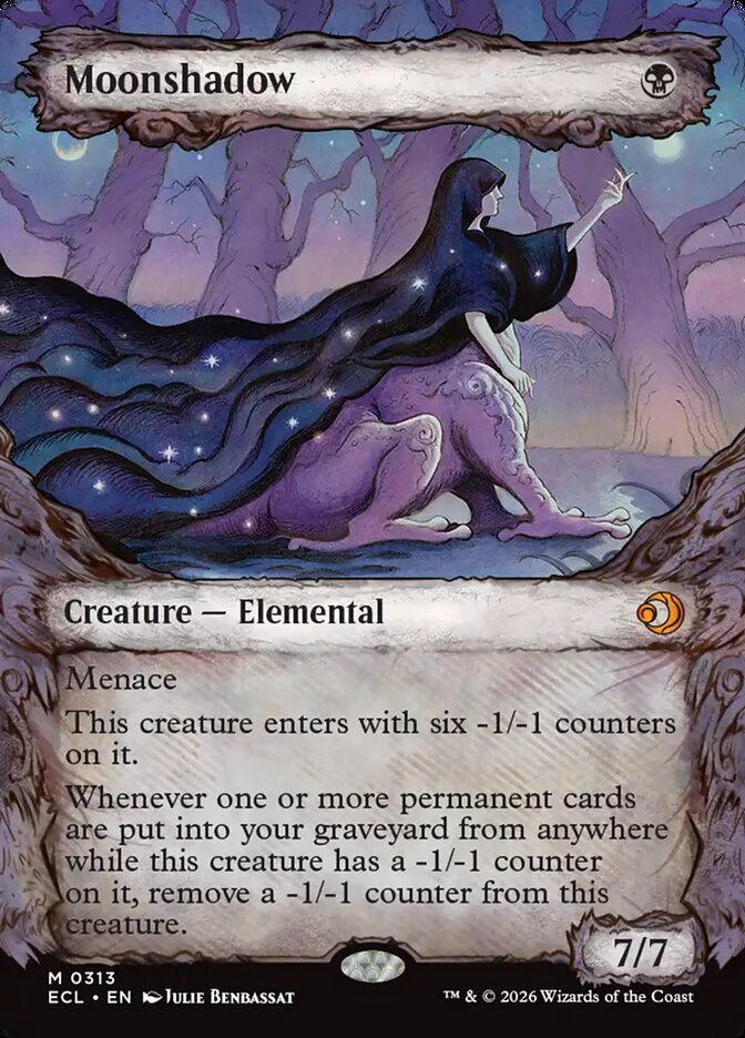 Moonshadow (#313) - (Foil): Lorwyn Eclipsed