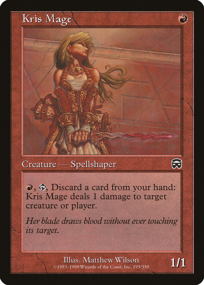 Kris Mage - (Foil): Mercadian Masques