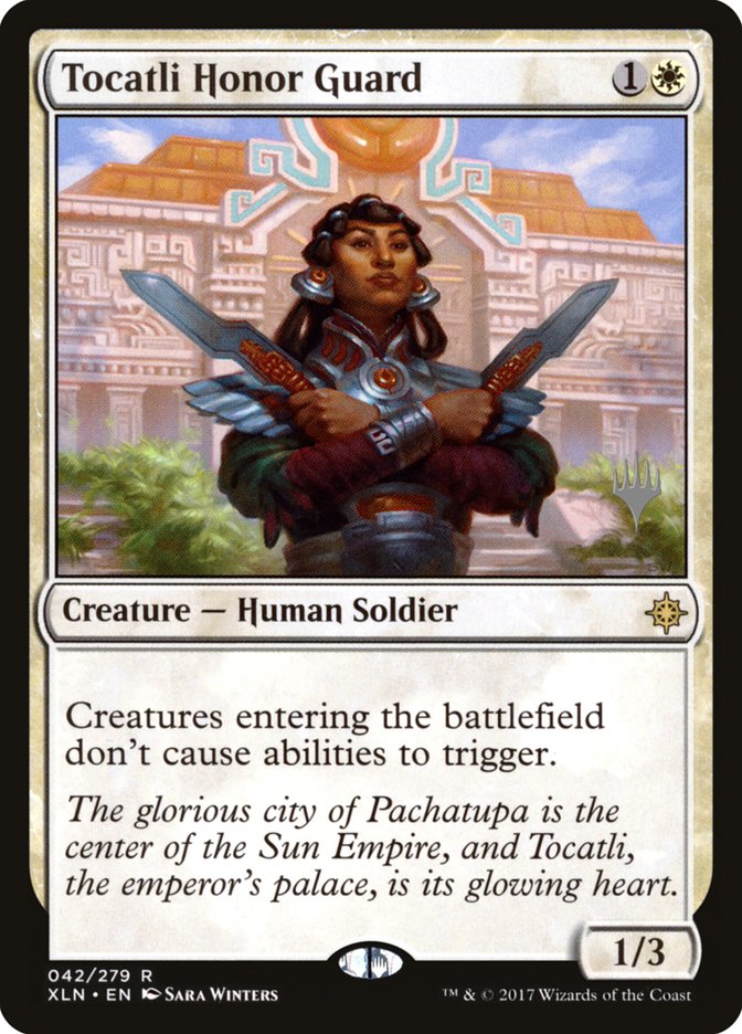 Tocatli Honor Guard - (Foil): Ixalan Promos