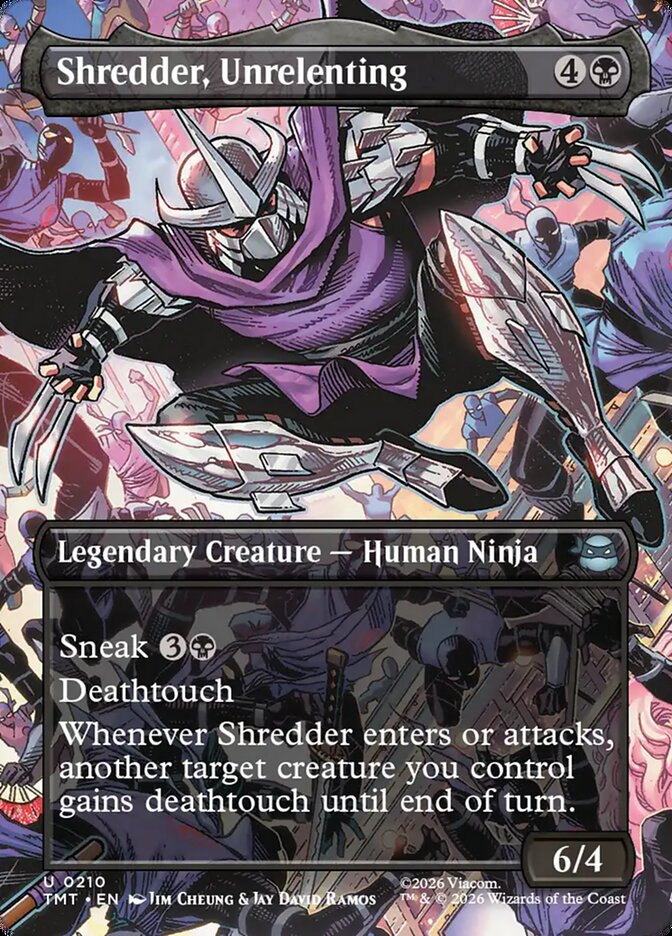 Shredder, Unrelenting: Teenage Mutant Ninja Turtles