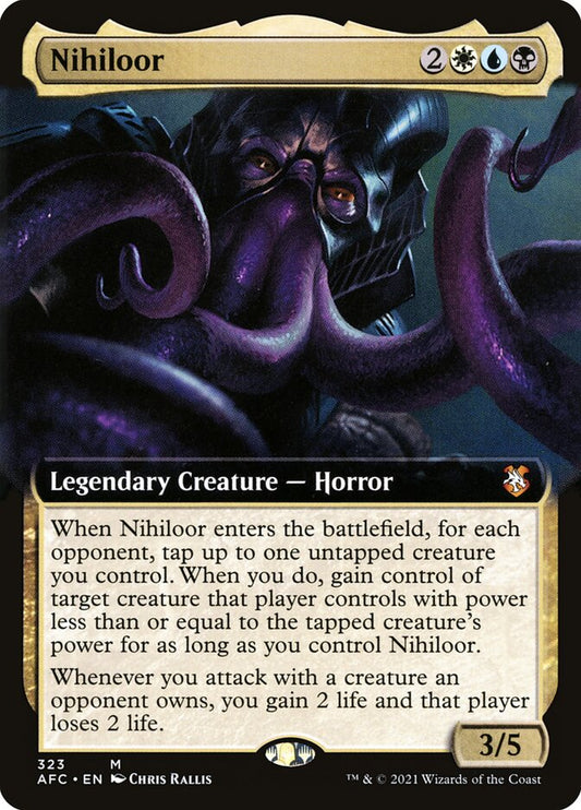 Nihiloor (Extended Art): Forgotten Realms Commander