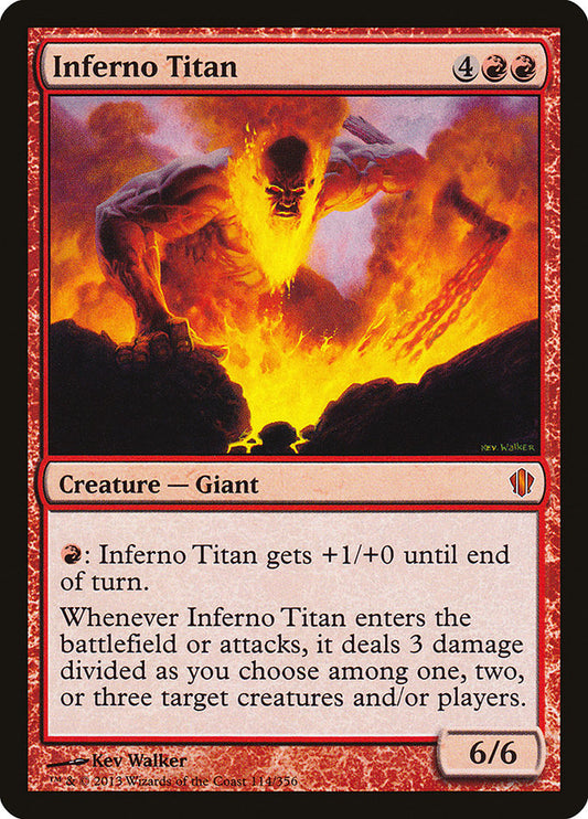 Inferno Titan: Commander 2013