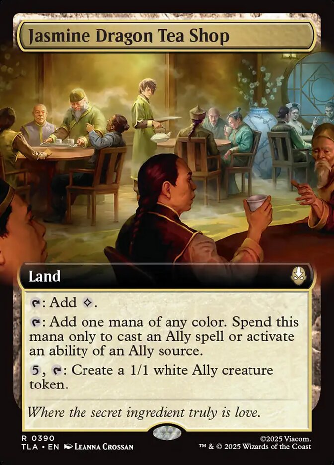 Jasmine Dragon Tea Shop (Extended Art): Avatar: The Last Airbender