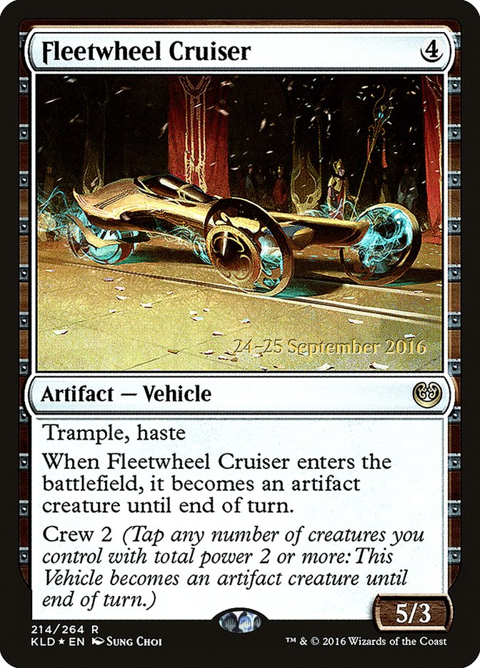 Fleetwheel Cruiser (Prerelease) (Kaladesh) - (Foil): Kaladesh Promos