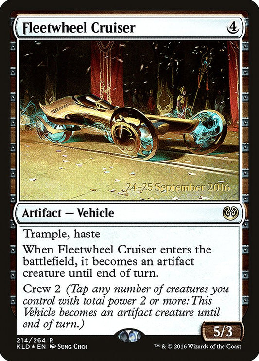 Fleetwheel Cruiser (Prerelease) (Kaladesh) - (Foil): Kaladesh Promos