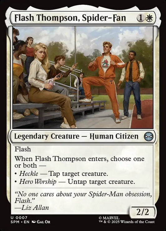 Flash Thompson, Spider-Fan - (Foil): Marvel's Spider-Man