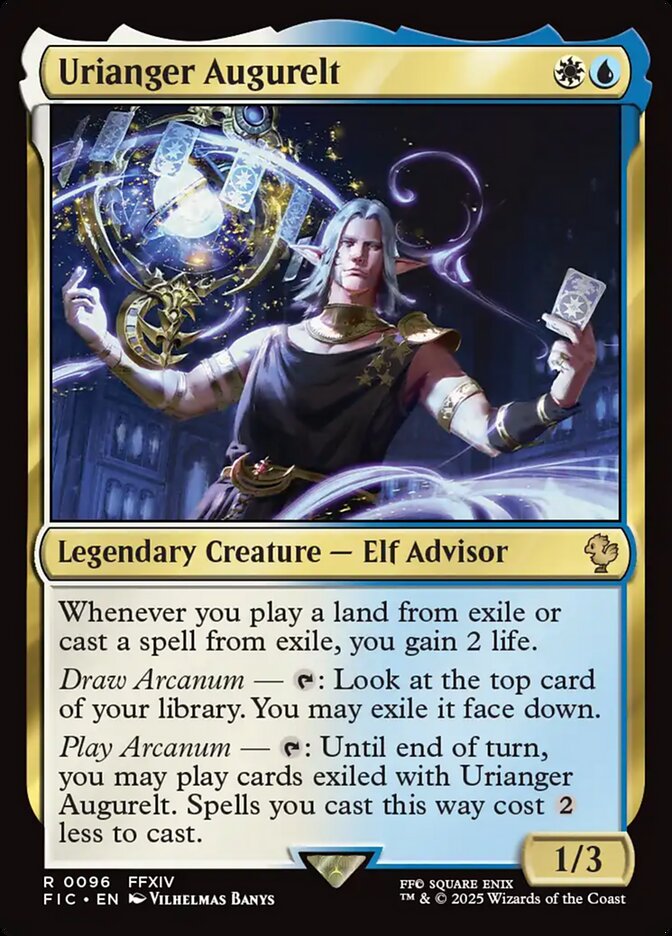 Urianger Augurelt (Surge Foil) - (Foil): Final Fantasy Commander