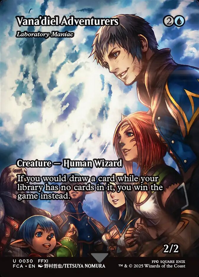 Laboratory Maniac (Vana'diel Adventurers) (Borderless): Final Fantasy: Through the Ages